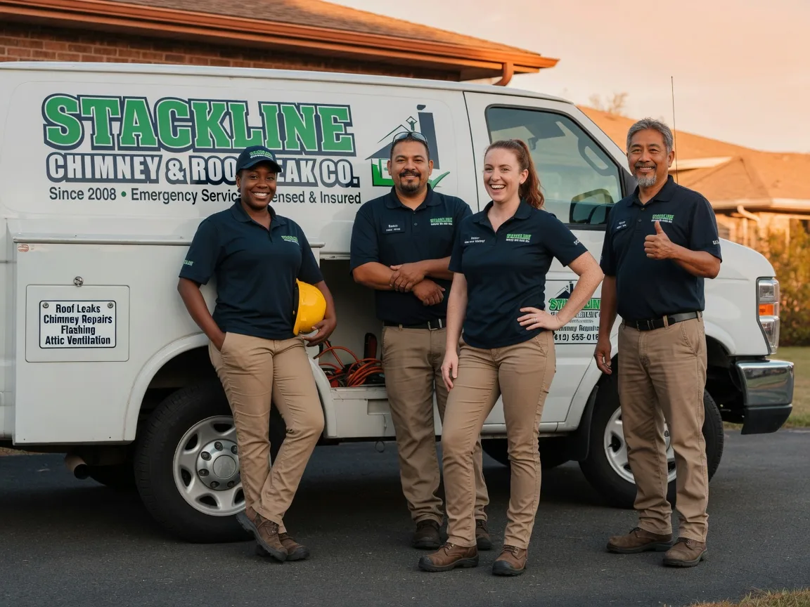 Chimney flashing repair company in Saint Johns, OH